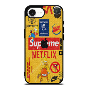 SUPREME NETFLIX COLLAGE iPhone 16e Case Cover