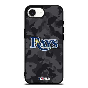 TAMPA BAY RAYS BASEBALL BLACK CAMO iPhone 16e Case Cover TAMPA BAY RAYS BASEBALL BLACK CAMO iPhone 16e Case Cover