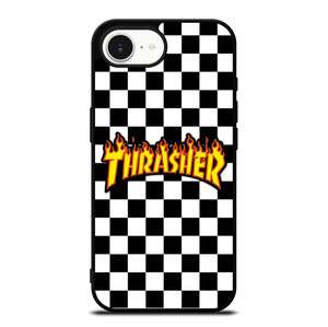 THRASHER SKATEBOARD CHECKERBOARD iPhone 16e Case Cover