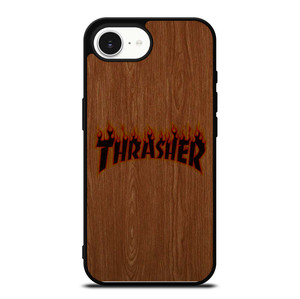 THRASHER SKATEBOARD WOODEN LOGO iPhone 16e Case Cover THRASHER SKATEBOARD WOODEN LOGO iPhone 16e Case Cover