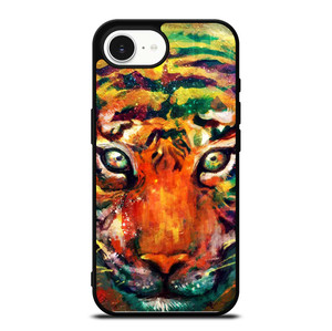 TRIPPY TIGER ART iPhone 16e Case Cover