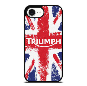 TRIUMPH MOTORCYCLES UNION JACK iPhone 16e Case Cover TRIUMPH MOTORCYCLES UNION JACK iPhone 16e Case Cover