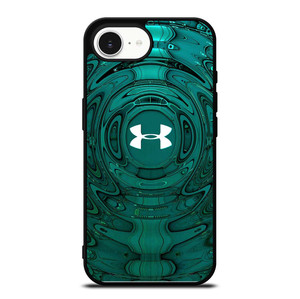 UNDER ARMOUR LOGO LIQUID GREEN iPhone 16e Case Cover UNDER ARMOUR LOGO LIQUID GREEN iPhone 16e Case Cover