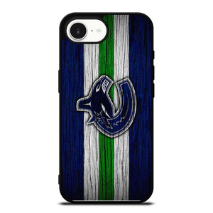 VANCOUVER CANUCKS WOODEN LOGO iPhone 16e Case Cover