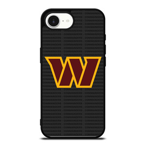 WASHINGTON COMMANDERS FOOTBALL TEXT iPhone 16e Case Cover
