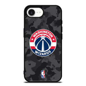 WASHINGTON WIZARDS BLACK CAMO iPhone 16e Case Cover