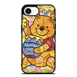 WINNIE THE POOH DISNEY MOZAIC ART iPhone 16e Case Cover WINNIE THE POOH DISNEY MOZAIC ART iPhone 16e Case Cover