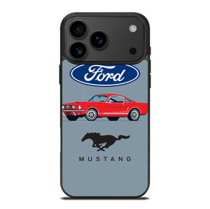1965 FORD MUSTANG ILLUSTRATION iPhone 17 Pro Max Case Cover