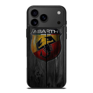 ABARTH CAR WOODEN LOGO iPhone 17 Pro Max Case Cover