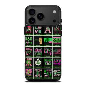 AKA PINK COLLAGE iPhone 17 Pro Max Case Cover