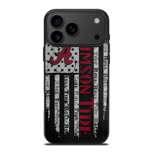 ALABAMA CRIMSON TIDE FLAG MLS iPhone 17 Pro Max Case Cover