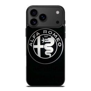 ALFA ROMEO METAL BLACK iPhone 17 Pro Max Case Cover
