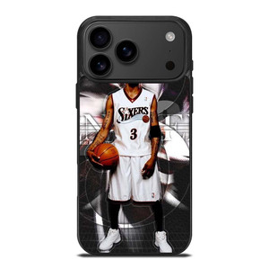ALLEN IVERSON 3 SIXERS NBA iPhone 17 Pro Max Case Cover ALLEN IVERSON 3 SIXERS NBA iPhone 17 Pro Max Case Cover