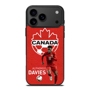 ALPHONSO DAVIES CANADA MENS SOCCER NATIONAL TEAM iPhone 17 Pro Max Case Cover