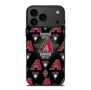 ARIZONA DIAMONDBACKS MLB BASEBALL PATTERN iPhone 17 Pro Max Case Cover