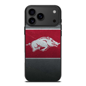 ARKANSAS RAZORBACKS FOOTBALL LOGO iPhone 17 Pro Max Case Cover