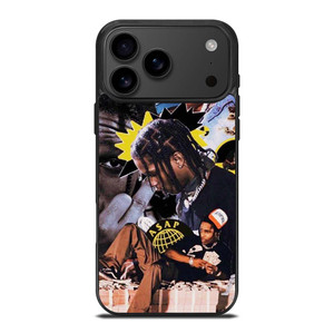 ASAP ROCKY RAPPER COLLAGE iPhone 17 Pro Max Case Cover