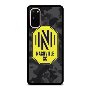 NASHVILLE SC MLS BLACK CAMO Samsung Galaxy S20 Case Cover