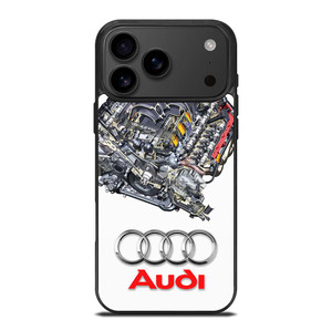 AUDI V8 FSI ENGINE LOGO iPhone 17 Pro Max Case Cover