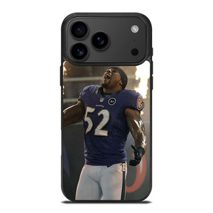 BALTIMORE RAVENS RAY LEWIS NFL iPhone 17 Pro Max Case Cover
