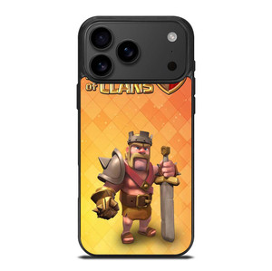 BARBARIAN KING CLASH OF CLANS COC iPhone 17 Pro Max Case Cover