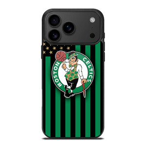 BOSTON CELTICS NBA USA FLAG iPhone 17 Pro Max Case Cover
