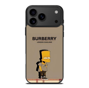 BURBERRY LONDON THE SIMPSONS iPhone 17 Pro Max Case Cover