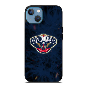 NEW ORLEANS PELICANS BASKETBALL NBA FIRE iPhone 13 Case Cover NEW ORLEANS PELICANS BASKETBALL NBA FIRE iPhone 13 Case Cover