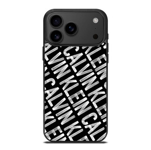 CALVIN KLEIN LOGO PATTERN iPhone 17 Pro Max Case Cover