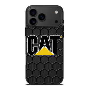 CATERPILLAR CAT TRACTOR LOGO HEXA METAL iPhone 17 Pro Max Case Cover