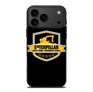 CATERPILLAR TRACTOR LOGO CAT ICON TODAY'S WORK iPhone 17 Pro Max Case Cover