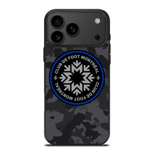 CF MONTREAL MLS BLACK CAMO iPhone 17 Pro Max Case Cover