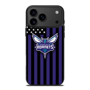CHARLOTTE HORNETS NBA USA FLAG iPhone 17 Pro Max Case Cover