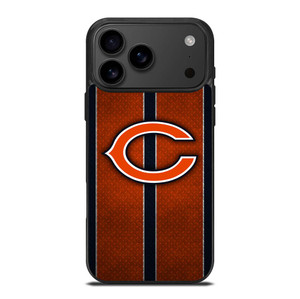 CHICAGO BEARS NFL METAL STRIPE iPhone 17 Pro Max Case Cover