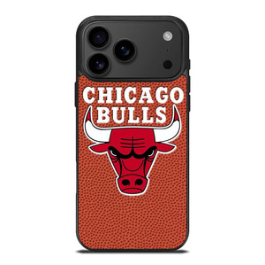 CHICAGO BULLS BASKETBALL EMBOSS iPhone 17 Pro Max Case Cover