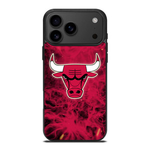 CHICAGO BULLS BASKETBALL NBA FIRE iPhone 17 Pro Max Case Cover