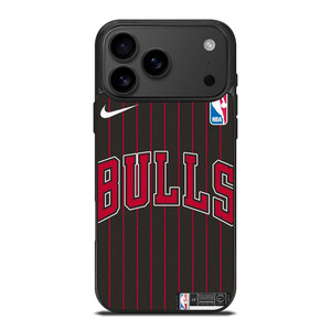 CHICAGO BULLS NIKE NBA STRIPE iPhone 17 Pro Max Case Cover