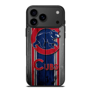 CHICAGO CUBS WOODEN LOGO iPhone 17 Pro Max Case Cover