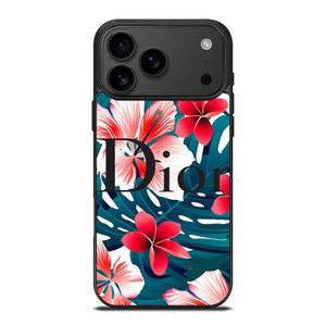 CHRISTIAN DIOR HIBISCUS FLOWER iPhone 17 Pro Max Case Cover