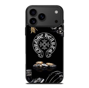 CHROME HEARTS METAL LOGO iPhone 17 Pro Max Case Cover