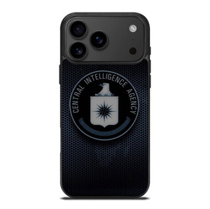 CIA CENTRAL INTELLIGENCE AGENCY METAL LOGO iPhone 17 Pro Max Case Cover