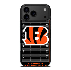 CINCINNATI BENGALS FOOTBALL FIELD iPhone 17 Pro Max Case Cover