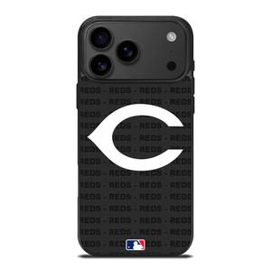 CINCINNATI REDS BASEBALL BLACK iPhone 17 Pro Max Case Cover