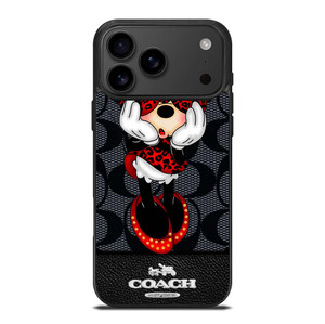 COACH MINNIE MOUSE 2 iPhone 17 Pro Max Case Cover