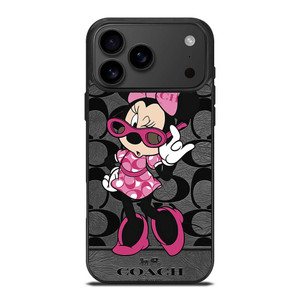 COACH MINNIE MOUSE CUTE iPhone 17 Pro Max Case Cover