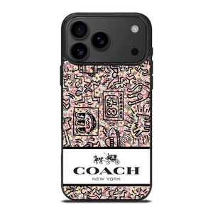 COACH NEW YORK ABSTRACK iPhone 17 Pro Max Case Cover