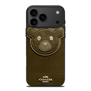 COACH NEW YORK BROWN BEAR iPhone 17 Pro Max Case Cover