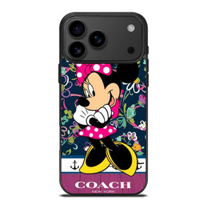 COACH NEW YORK CUTE MICKEY MOUSE iPhone 17 Pro Max Case Cover