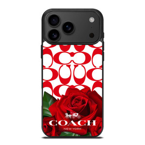 COACH NEW YORK FLOWER 4 iPhone 17 Pro Max Case Cover