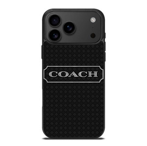 COACH NEW YORK LOGO BLACK iPhone 17 Pro Max Case Cover